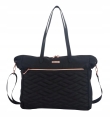 Elegancka torba damska - shopperka ELLE Doux czarna