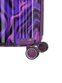 Walizka DUŻA 76cm Travelite Lascana Purple Swirl L Premium