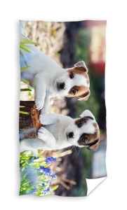 Ręcznik Plażowy Kąpielowy PIESKI 70x140        