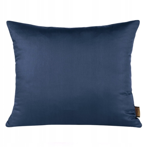 Poszewka Satyna Bawełniana 50x70 granatowa