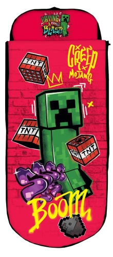 Łóżko dmuchane ze śpiworkiem 150 x 62 x 20 zamykane na zamek