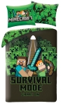 Pościel Młodzieżowa 140X200 MINECRAFT Steve Creeper Mikrofibra  