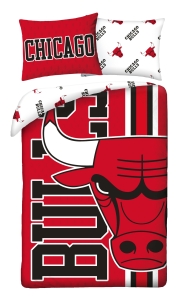 Pościel Młodzieżowa 140x200 NBA Chicago Bulls Basketball koszykówka 