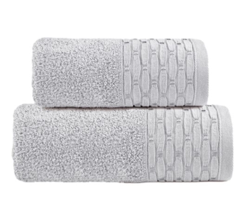 Ręcznik 50x90 New Chic Popielaty Gołębi bawełna 450g Premium 