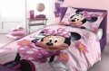 Pościel Bawełniana 160x200 Myszka Minnie