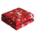 Narzuta Świąteczna 200x220 Renifery Gwiazdki Czerwona Merry CHristmas 