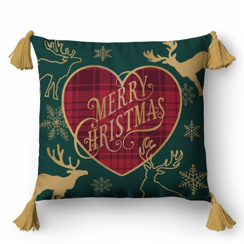 Poszewka Świąteczna 45x45 Dekoracyjna Merry Christmas 