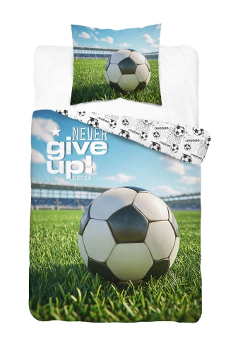 Pościel młodzieżowa 140x200 Piłka Boisko Football