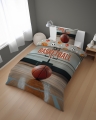 Pościel młodzieżowa 160x200 Basketball Koszykówka Piłka