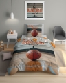 Pościel młodzieżowa 160x200 Basketball Koszykówka Piłka