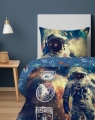 Pościel młodzieżowa 140x200 Kosmonauta Kosmos