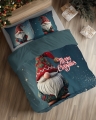Pościel Świąteczna 220x200 Skrzat Świąteczny Holland MERRY CHRISTMAS   