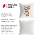 Poszewka Świąteczna Welurowa 40x40 Jelonek Bajkowe Święta