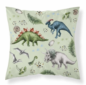 Poszewka 40x40 Dinozaury Dinusie Mikrofibra  