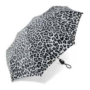 Parasol Pierre Cardin Automatycznie otwierany Panterka Szara Easymatic Light Leo grey