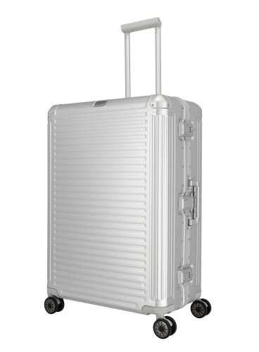 Walizka Next DUŻA 77cm  L  Aluminium Premium Srebrna