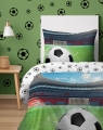 Pościel młodzieżowa 160x200 Boisko Piłka Nożna Futbol