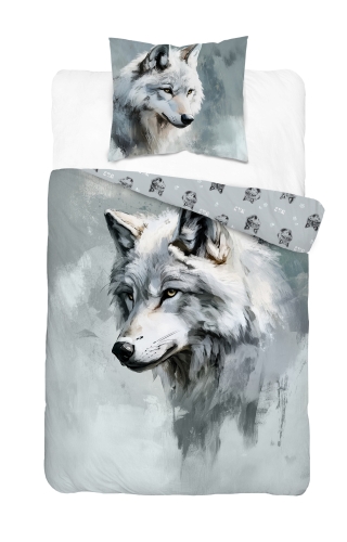 Pościel młodzieżowa 160x200 Wilk