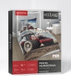 Pościel młodzieżowa 140x200 Traktor w polu Czerwony