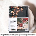 Bieżnik Świąteczny 38x180 Bieżnik Jarzębina Plamoodporny zielony