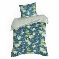 Pościel Satynowa 140x200 Kwiaty 