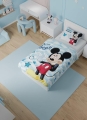 Komplet do łóżeczka 100x135 Kołdra + Pościel Myszka Miki Disney