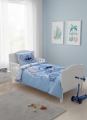 Komplet do łóżeczka 100x135 Kołdra + Pościel Stitch Niebieska