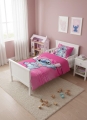 Komplet do łóżeczka 100x135 Kołdra + Pościel Stitch Różowa