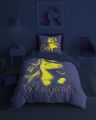Pościel Świecąca w ciemności 140x200 Jednorożec Unicorn Tęczowy