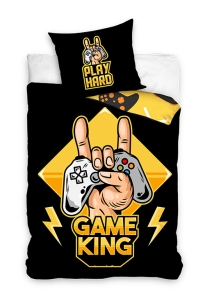 Pościel bawełniana 160x200 GAMER Pad dla fana Gier