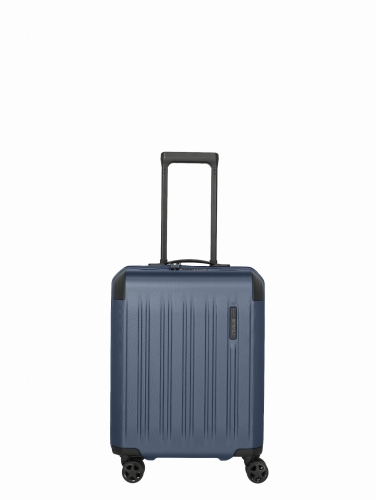 Walizka Kabinowa 55cm S Poszerzana Travelite Dynamiic Niebieski Denim Blue 