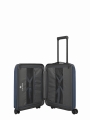 Walizka Kabinowa 55cm S Poszerzana Travelite Dynamiic Niebieski Denim Blue 