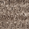 Firana gotowa na taśmie Roses by Eva Minge 140x270 ciemna beżowa
