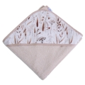  Kąpielowe okrycie BAMBOO DESIGN 100x100 Gałązki Bazie