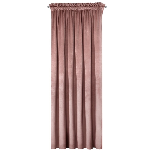 Zasłona gotowa na taśmie ROSA 140x270 ciemna różowa