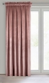 Zasłona gotowa na taśmie ROSA 140x270 ciemna różowa