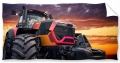 Ręcznik  Bawełniany 70x140 Traktor czerwony