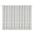 Firana gotowa Bellis 350x145 haftowana w kwiaty tunel