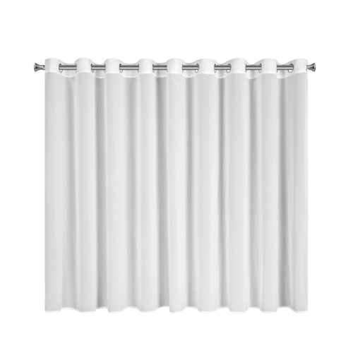 Firana gotowa Arleta 295x160 biała na przelotkach