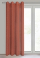 Zasłona gotowa na przelotkach Angelica 140x250 ruda/cegła