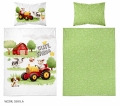 Pościel niemowlęca 100x135 Traktorek Farma BAWEŁNA  