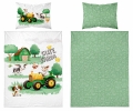 Pościel niemowlęca 100x135 Traktorek Farma BAWEŁNA  