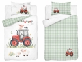 Pościel niemowlęca 100x135 Traktorek Farma BAWEŁNA  