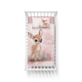 Pościel niemowlęca 90x120 Jelonek Bambi BAWEŁNA  