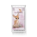 Pościel niemowlęca 100x135 Jelonek Bambi BAWEŁNA  
