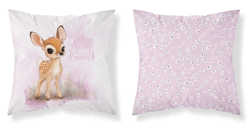 Poszewka niemowlęca 40x40 Jelonek Bambi  BAWEŁNA 