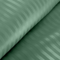 Pościel Satynowa 140x200 Gładka w Pasy Premium zielony