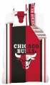 Pościel Młodzieżowa 140x200 NBA Chicago Bulls Basketball koszykówka bawełna