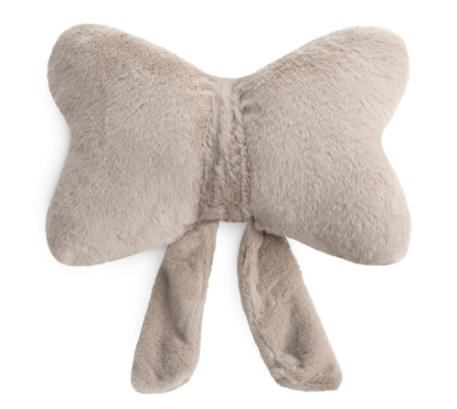 Poduszka Dekoracyjna 37x10x30 Kokarda beżowa 