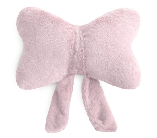 Poduszka Dekoracyjna 37x10x30 Kokarda jasna różowa